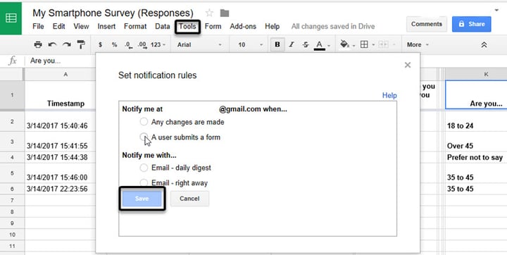 How to Make a Survey With Google Docs Forms